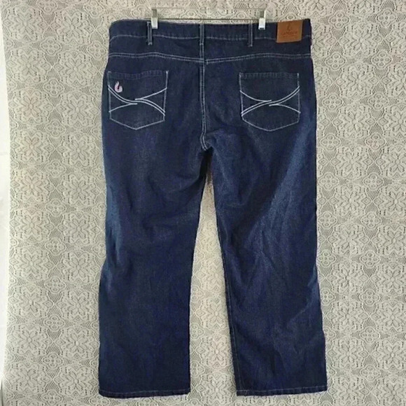 Lapcofr 100% Cotton‎ Women's Straight Leg Jeans 20 x30 - Picture 1 of 10
